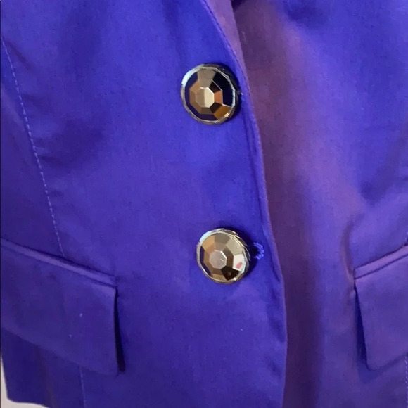 Marella purple blazer size 14 made in Italy - Picture 2 of 12